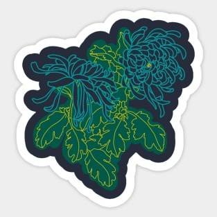 botanical beauty Sticker